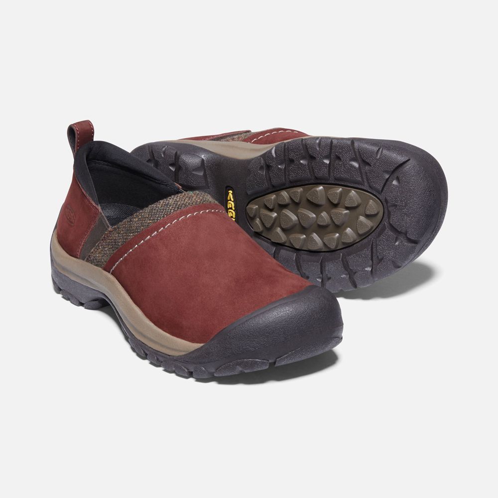 Keen Slip-On Dam Mörk Röda - Kaci Ii Vinter - 580296IPL